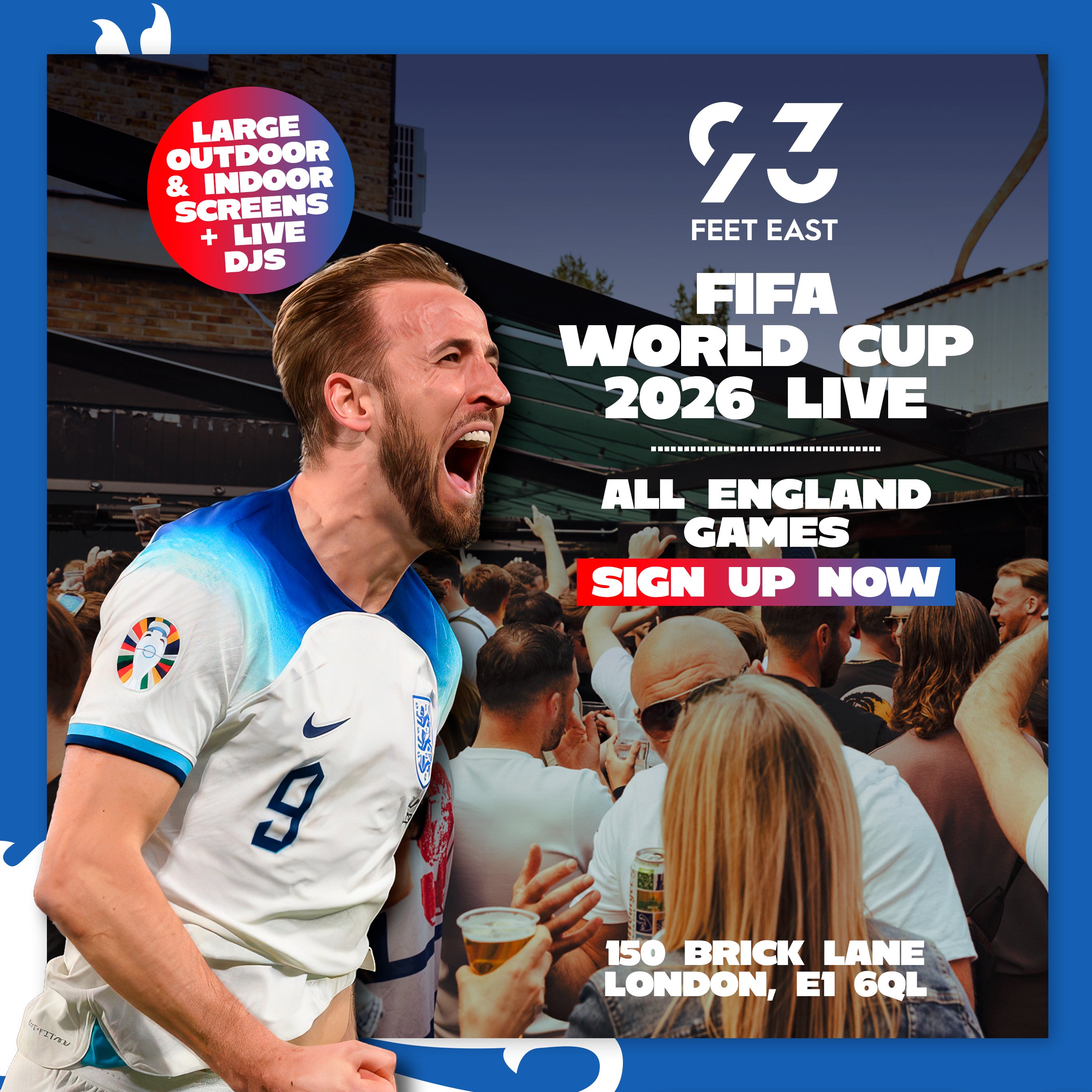 FIFA World Cup Watch Live at 93 Feet East